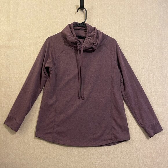 32 Degrees Tops - 32 Degrees Heat Top Women's Medium Heather Purple Long Sleeves